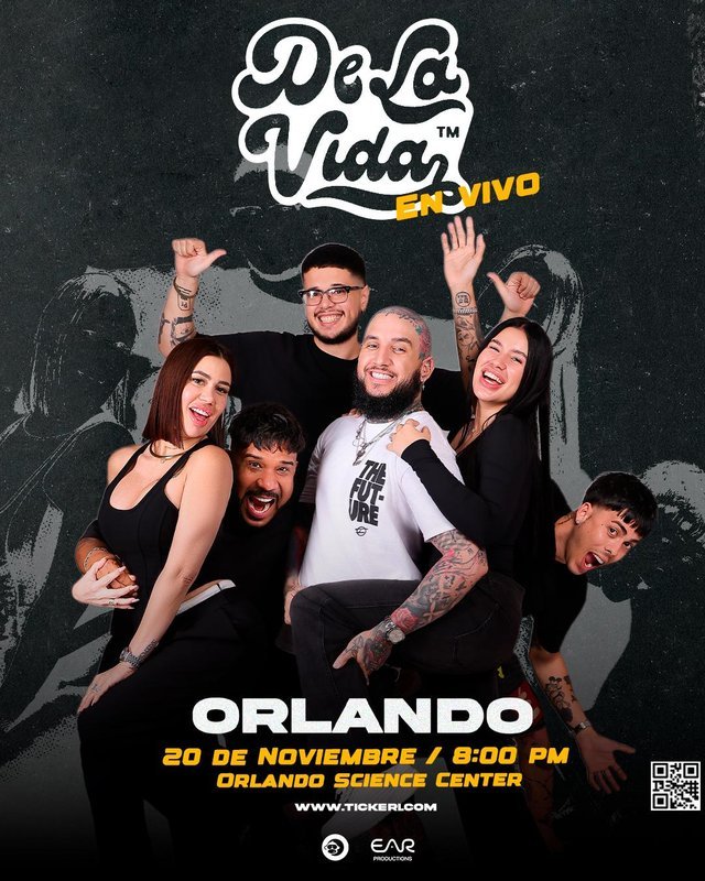 De La Vida En Vivo en Orlando — 20 de noviembre en Orlando Science Center